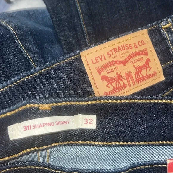 Levi’s women’s supersoft 311 Shaping / Mid-rise Skinny jeans Size 32 / NWT - Picture 10 of 14